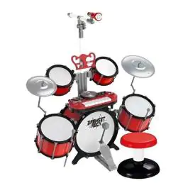 Igračka za decu bubnjevi, sintisajzer i mikrofon sa stalkom Baoli