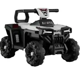 Dečiji motor mini quad 6v beli
