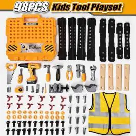 Dečji set alata sa stolom 98kom