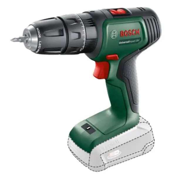 Akumulatorska vibraciona bušilica Bosch UniversalImpact 18V, solo, 06039D4100 - proizvod na akciji