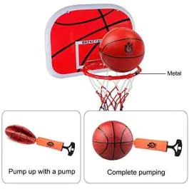 Dečiji koš sa tablom i brojčanikom 46x33cm