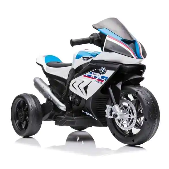 Motor na akumulator za decu BMW HP4 Race - Beli - proizvod na akciji