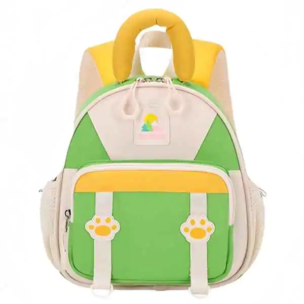 Dečiji ranac Ruipai – “Paw ” dizajn sa šapicama zeleni