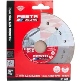 Rezna ploča dijamantska profi kontinualna 115 x 1.2 mm FESTA