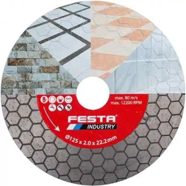 Rezna ploča dijamantska profi 125 x 2.0 mm FESTA