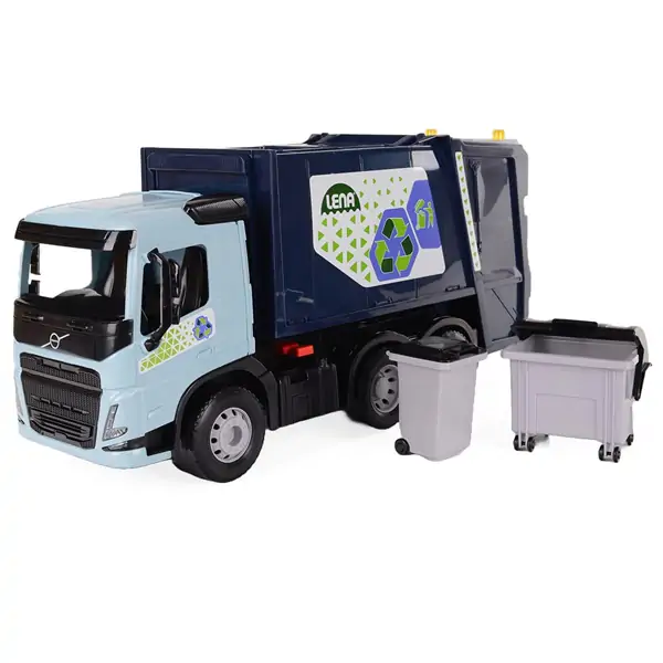 Igračka kamion za djubre sa kontejnerima 54cm Lena Toys