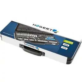 Hogert HT1R486 set alata 63 kom. – komplet 1/4" gedora i dodataka