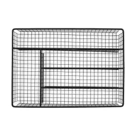 ESTIA ES01-5658 UMETAK ZA ESCAJG METAL 5 PREGRADA CRNI