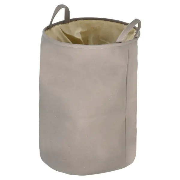 ESTIA ES02-19532 KORPA ZA VEŠ SA RUČKAMA 65L BEŽ 36X36X50CM