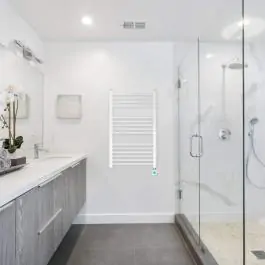 HAEGER TW-40W.006A električni kupatilski radijator 15 rebara sa Led displejom