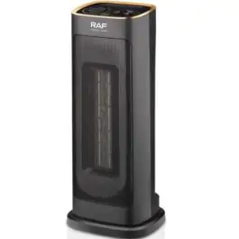 Raf R.1179B stubna keramička grejalica sa rotacijom crna 2000w