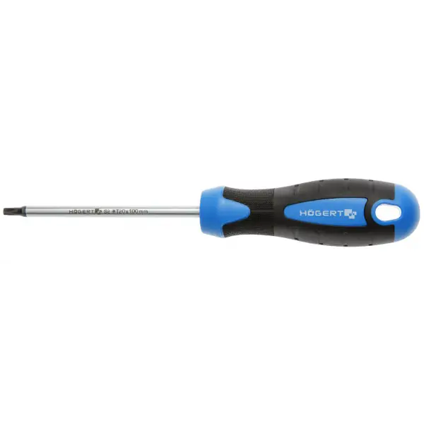 Torx odvijač T10, 100 mm, S2 čelik HT1S053 Hogert