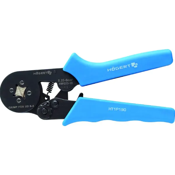 Klešta za krimpovanje viljuški i priključaka za žice  HT1P190 Hogert