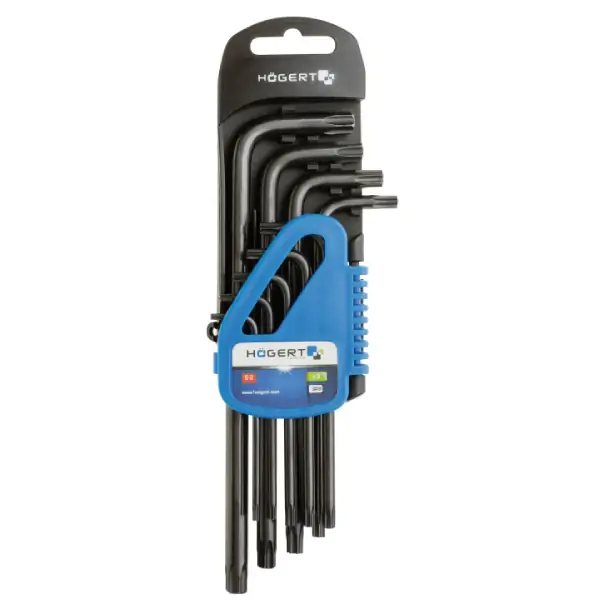 Set od 9 Torx ključeva HT1W816 Hogert