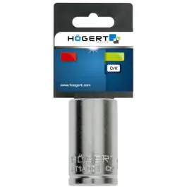 Nasadni ključ 1/4″, heksagon metrički, 11 mm, CrV50BV30, DIN 3124, AS-drive HT1A011 Hogert