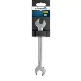 HT1W509 dvostrani viljuškasti ključ, CrV čelik, 16 × 17 mm, DIN 3110 Hogert