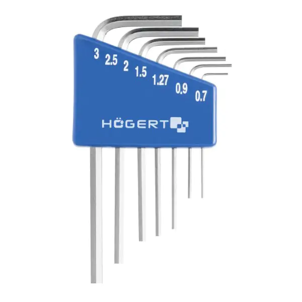 Set preciznih inbus ključeva, 7 kom HT1W800  Hogert