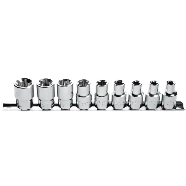 Set TORX nasadnih ključeva 1/2″,  CrV50BV30 HT1A880 Hogert