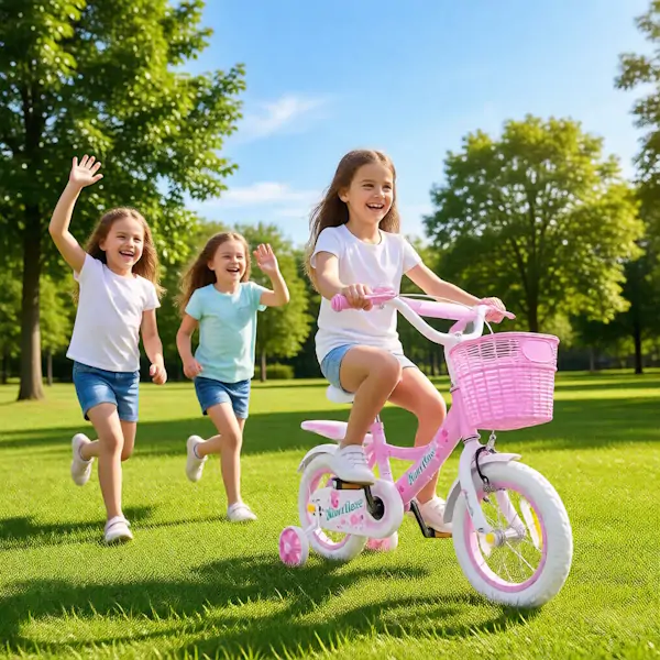 Bicikl za decu 2-4 god 723-12 roze