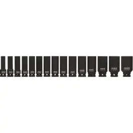 YATO garnitura  dugih nasadnih ključeva impact /2'' 10-32/15 YT1055