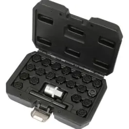 YATO set čaura za odvijanje sigurnosnih matica 22 YT06303