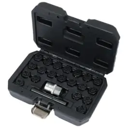 YATO set čaura za odvijanje sigurnosnih matica 22 YT06305