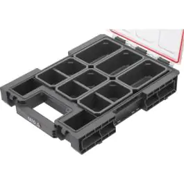 YATO organizator 26x36x7,7cm sa 11 pregrada YT09182
