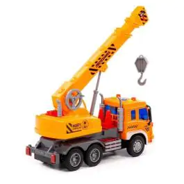 Igračka inercijalni kamion sa kranom 305x102x148 mm