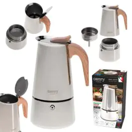 CAMRY CR4424 džezva za espresso kafu 9 šoljica 450ML gas indukcija elektricna ringla