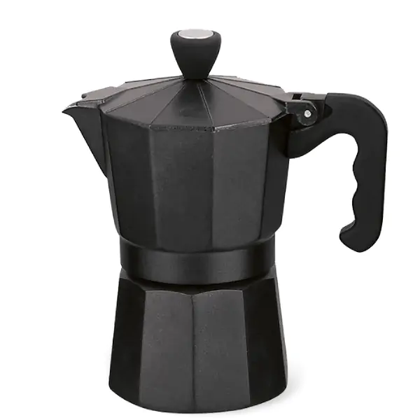 MAESTRO MR1666-6BK džezva za espresso kafu 6 šoljica crna 300ML