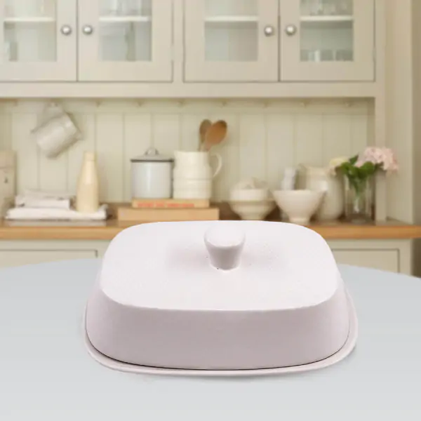 MAESTRO MR20002-45 posuda za puter keramička bela