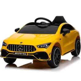 Dečiji auto na akumulator Mercedes CLA 45 AMG 4×4 Žuti Premium Oprema 12746PS