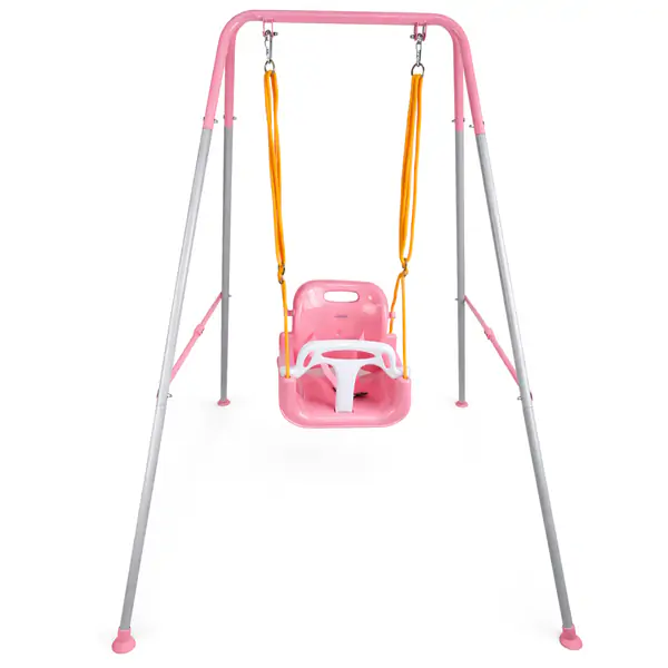 Metalna ljuljaška za decu roze 846 - proizvod na akciji