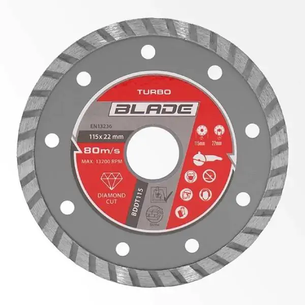 Dijamantski disk za sečenje (Turbo) 230x2,8x7mm - BLADE BDDT230