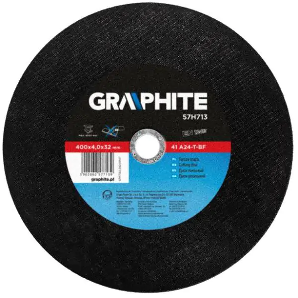 Rezna ploča za metal  400x4,0x32 mm - GRAPHITE 57H713