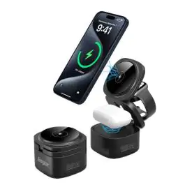 3-u-1 bežična stanica za punjenje sa 65W USB-C PD i sklopivim dizajnom Energizer WCP311