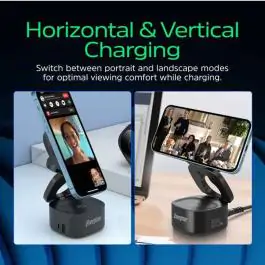 3-u-1 bežična stanica za punjenje sa 65W USB-C PD i sklopivim dizajnom Energizer WCP311