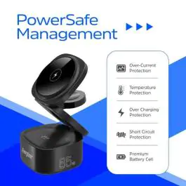 3-u-1 bežična stanica za punjenje sa 65W USB-C PD i sklopivim dizajnom Energizer WCP311