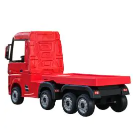 Mercedes za decu ACTROS Crveni sa prikolicom 4X4 Premium Oprema 13056PS