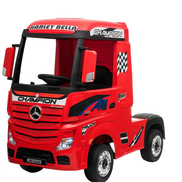 Mercedes za decu ACTROS Crveni 4x4 Premium Oprema 13062PS - proizvod na akciji