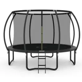 Trambolina Trampolina Premium Stil Crna 244cm sa merdevinama i unutrašnjom sigurnosnom mrežom 13142PS