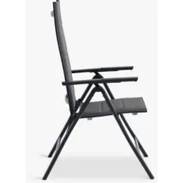 MARIELYST D150 baštenski sto + 4 MYSEN baštenske stolice siva S372725