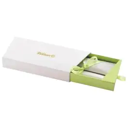 Olovka hemijska Classic K200+poklon kutija G5 pastelno zelena-bela Pelikan 815338 pastelno zelena-bela 000019285