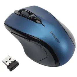 Miš usb 3tipke bežični optički Pro Fit Kensington K72421WW plavo-crni 000019583