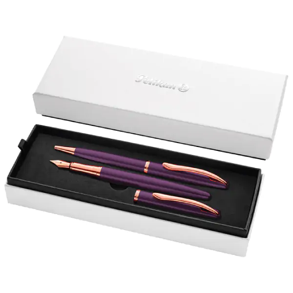 Set nalivpero+olovka hemijska Jazz Noble Elegance+poklon kutija G25 Pelikan 826785 ljubičasti 000021213