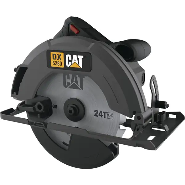 CAT cirkular DX5280 – 1400 W, 185 mm, sa sistemom za usisavanje prašine