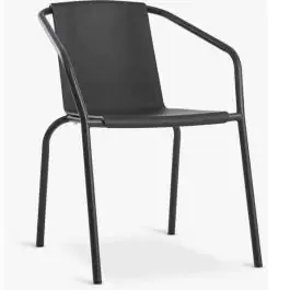 Baštenska stolica Modum crna