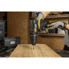 CAT DX15.1 aku vibraciona bušilica zavrtač 12V sa 2 baterije 2.0Ah, 30 Nm i LED osvetljenjem