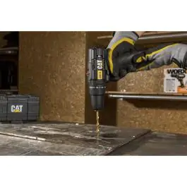 CAT DX14 aku bušilica zavrtač 12V sa 2 baterije 2.0Ah, 30 Nm i LED svetlom