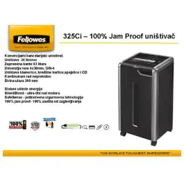 Uništivač dokumentacije (konfete) 325Ci Fellowes 4632001 000004363